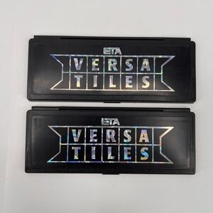 ETA Cuisenaire Versa Tiles Answer Case Lot of 2 Math Language Arts Homeschool